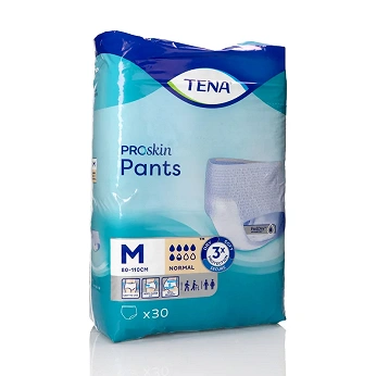 Tena Pants ProSkin Normal , pieluchomajtki na nietrzymanie moczu, rozmiar M, 30 szt.