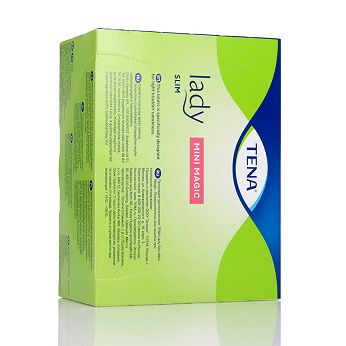 Tena Lady Slim Mini Magic , wkładki anatomiczne na nietrzymanie moczu, 34 szt.
