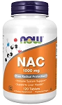 Now Foods NAC 1000 mg 120 tabletek
