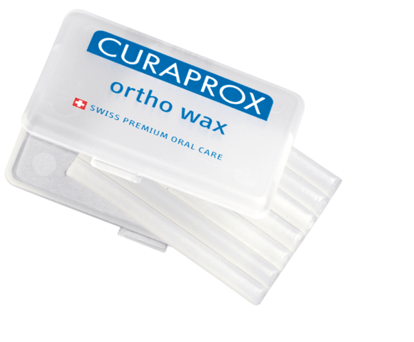 Curaprox Ortho Wax, wosk ortodontyczny, 7 szt.