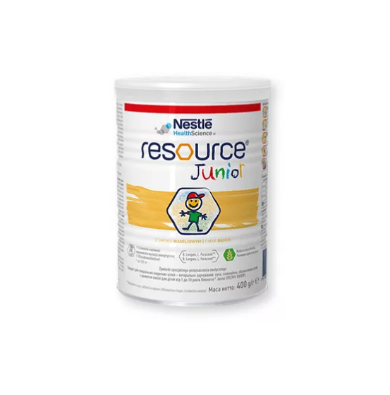 Resource Junior, proszek o smaku waniliowym, 400 g