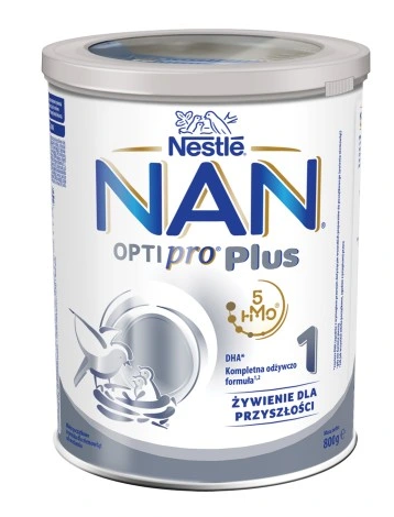 NAN OptiPro Plus 1  mleko początkowe modyfikowane w proszku, 400 g