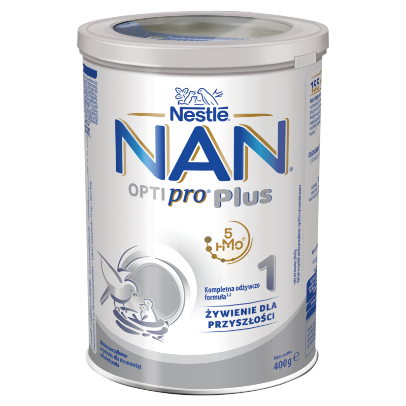NAN OptiPro Plus 1  mleko początkowe modyfikowane w proszku, 400 g