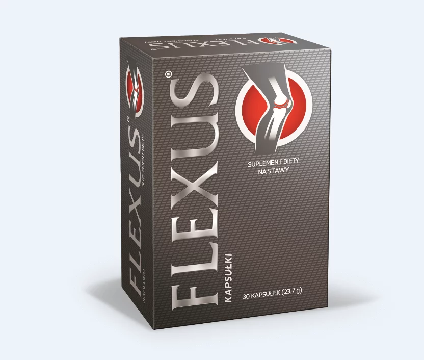 Flexus, kapsułki ze składnikami wzmacniającymi stawy i kolana, 30 szt.