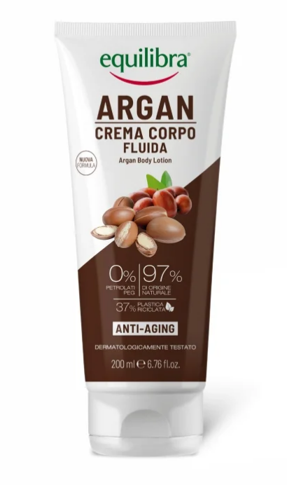 EQUILIBRA Equilibra, balsam arganowy do ciała, anti-aging, 200 ml — Składniki i ocena
