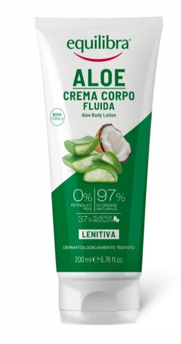 Equilibra, balsam aloesowy do ciała, 200 ml
