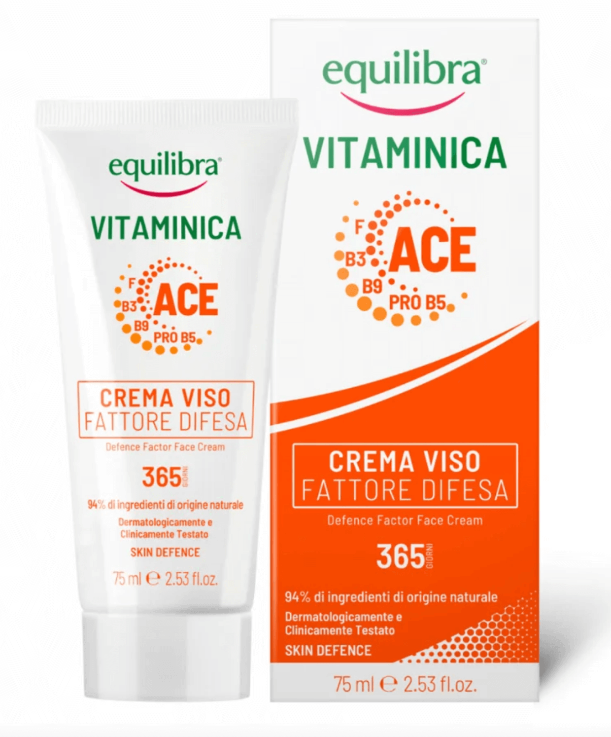 EQUILIBRA Equilibra Vitaminica Ace, krem do twarzy defence factor, 75ml