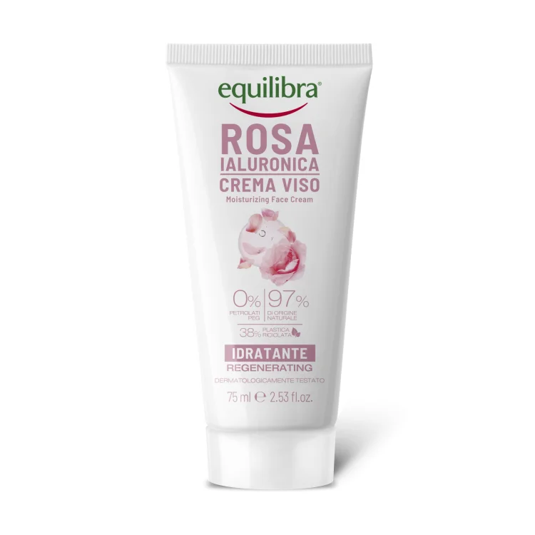 EQUILIBRA Equilibra, krem do rąk różany z kwasem hialuronowym, 75ml — Składniki i ocena