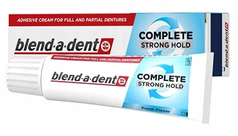 Blend-a-dent Complete Strong Hold Fresh, krem mocujący do protez, 47 g
