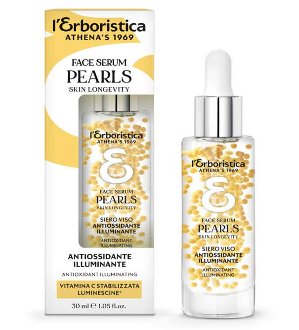 APS IMPORT-EXPORT L'Erboristica Pearls Skin, serum z witaminą C, 30 ml — Składniki i ocena