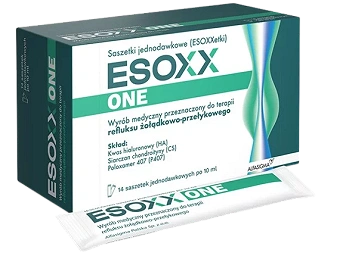 ESOXX ONE, syrop na objawy refluksu żołądkowego, 14 sasz. x 10 ml