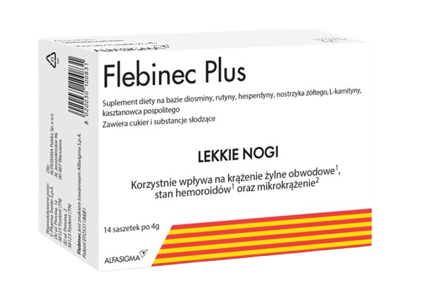 Flebinec Plus, 14 saszetek