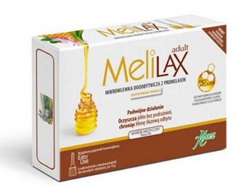 Melilax, mikrowlewka do leczenie zaparć, dla dorosłych, 6 szt.