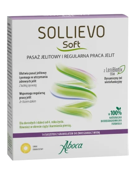 Aboca Sollievo Soft 14 saszetek po 3,8 g