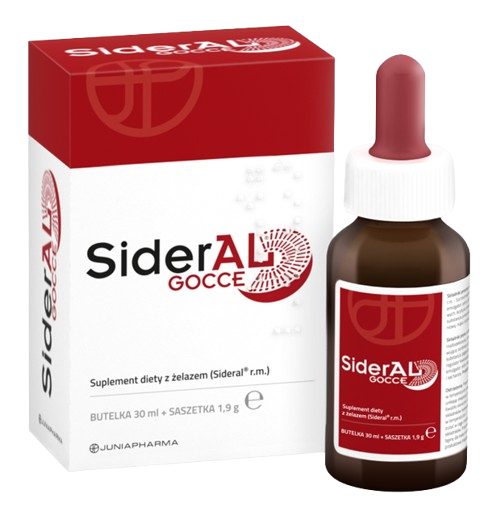 Sideral Gocce, butelka 30 ml + saszetka 1,9g
