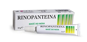 Rinopanteina, maść nawilżająca i utrzymująca wilgotność błony śluzowej nosa, tuba 10 g