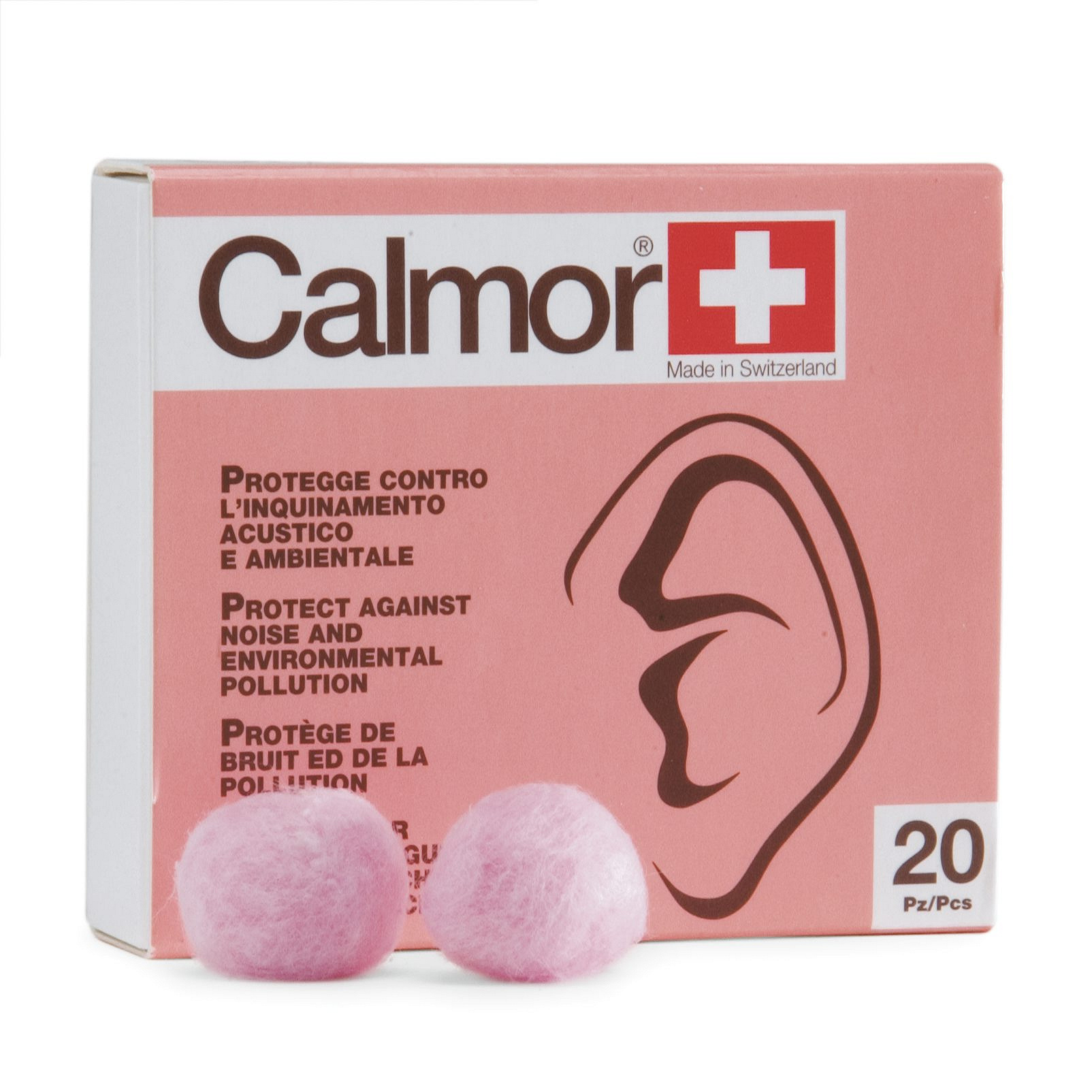 Calmor, woskowe zatyczki do uszu, 20 szt.