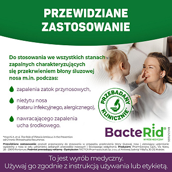 Bacterid, krople do nosa, 15 ml