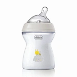 CHICCO NaturalFeeling butelka antykolkowa, 2M+, 250 ml