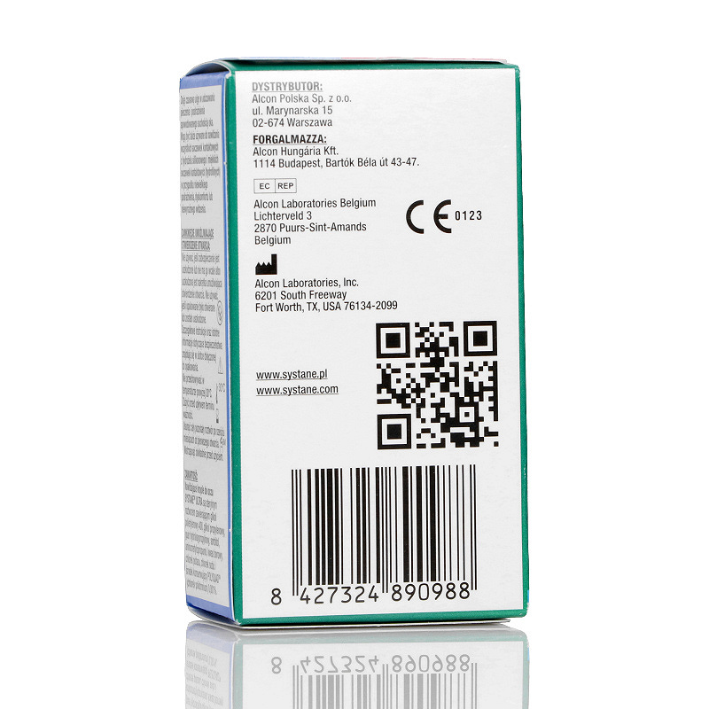 Systane Ultra, krople łagodzące objawy suchego oka, butelka 10 ml