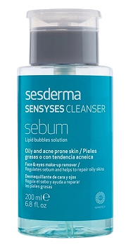 Sesderma Sensyses Sebum Cleanser, płyn do demakijażu, 200 ml