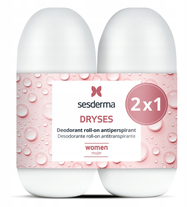 Антиперспирант Sesderma Dryses, для женщин, набор 2 x 75 мл