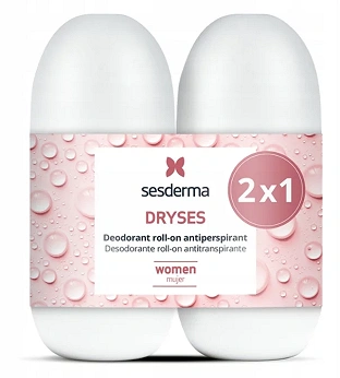 Sesderma Dryses Women, roll on, 75 ml + 75 ml