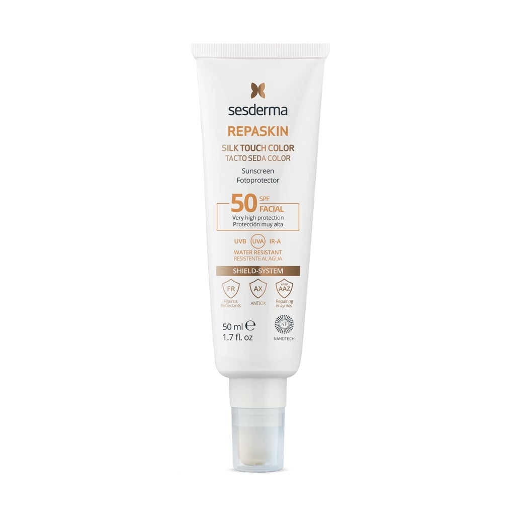 SESDERMA S.L. SESDERMA Repaskin , Silk Color Facial spf50, 50 ml