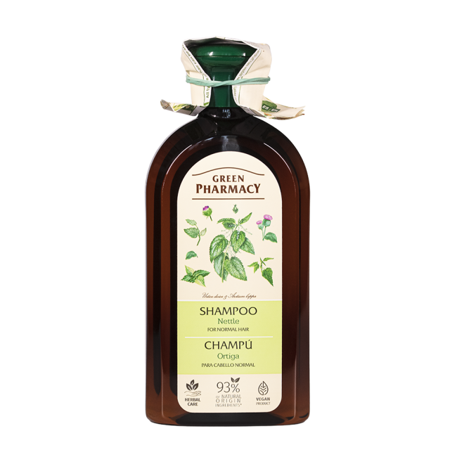 ELFA PHARM Green Pharmacy, szampon do włosów normalnych, pokrzywa zwyczajna, 350 ml