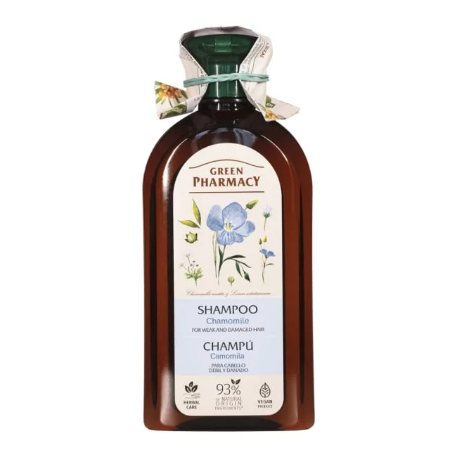ELFA PHARM Green Pharmacy, szampon do włosów osłabionych i zniszczonych, 350 ml — Składniki i ocena