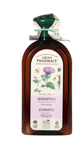 ELFA PHARM Green Pharmacy, szampon, łopian większy, 350 ml