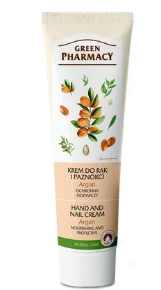 ELFA PHARM Green Pharmacy, krem do rąk i paznokci ochronny, odżywczy argan, 100ml — Składniki i ocena