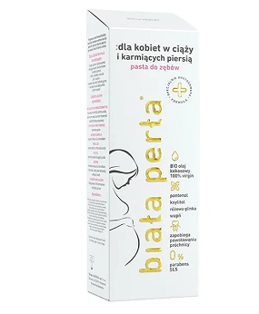 Biała Perła, pasta do zębów dla kobiet w ciąży i karmiących piersią, 75 ml
