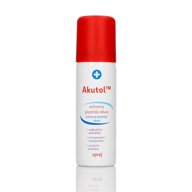 Akutol Spray, aerozol na skórę do opatrywania małych ran, otarć, 60 ml