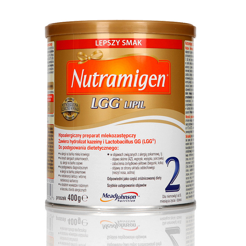 Nutramigen 2 LGG, proszek mleko zastępczy, puszka 400 g