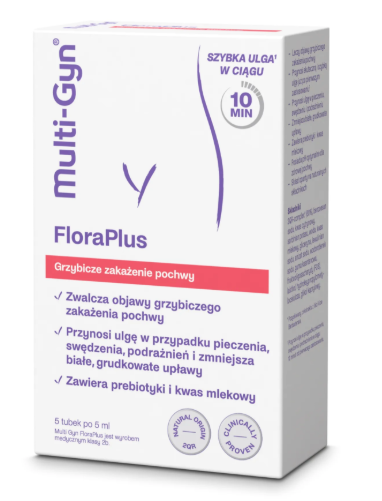 Multi-Gyn Floraplus żel dopochwowy, 5 x 5 ml