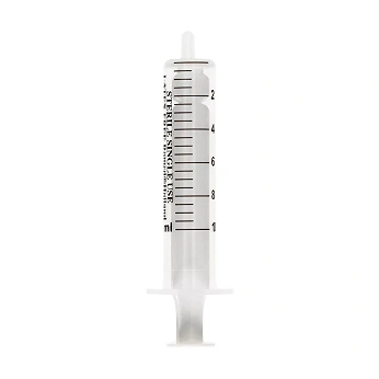 Strzykawka 2-częściowa, jednorazowego użytku, 10 ml, 1 szt.