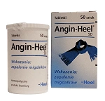 Angin-Heel SD tabletki wspomagające w zapaleniach migdałów, 50 szt.