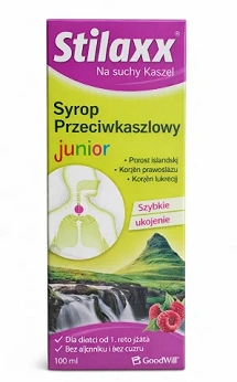 Stilaxx Junior, syrop przeciwkaszlowy, 100 ml