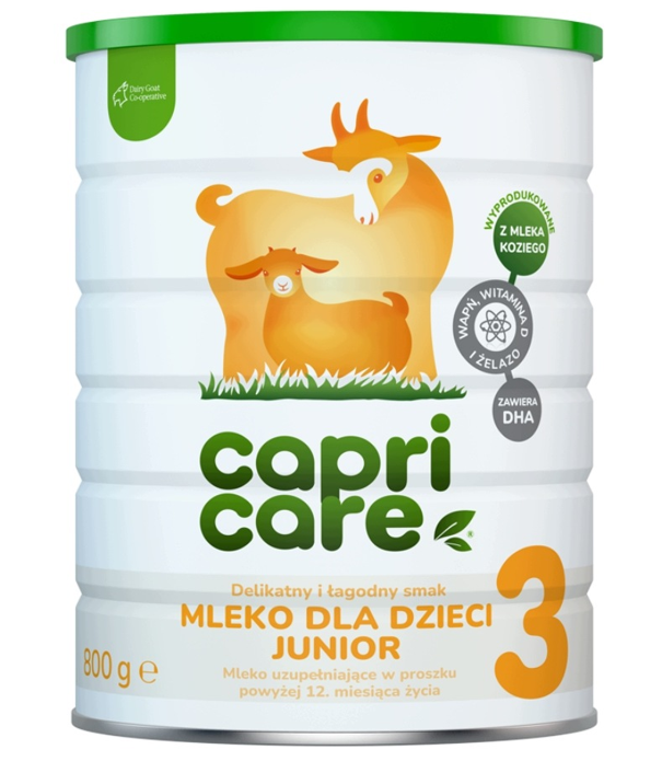 Capricare 3, mleko następne, 800 g