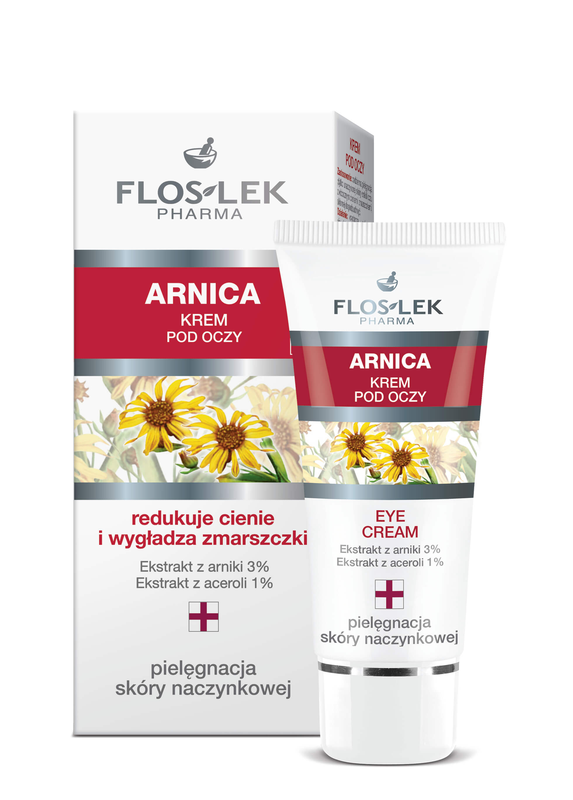 Flos-Lek Arnica  krem arnikowy pod oczy, 30 ml