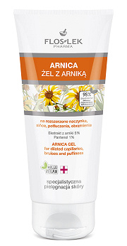 Flos-Lek Arnica, żel arnikowy na rozszerzone naczynka, 200 ml