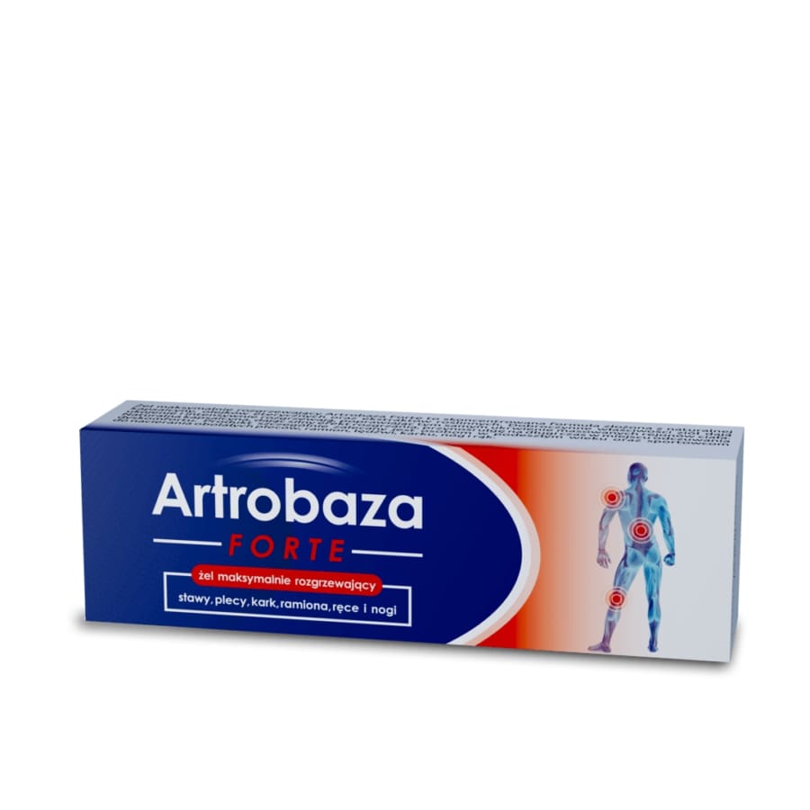 Artrobaza Forte, żel rozgrzewający na mięśnie i stawy, 40 g