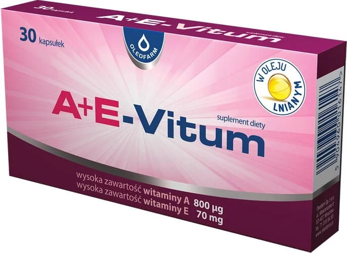A+E-Vitum  kapsułki z witaminami A i E, 30 szt.