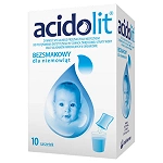 Acidolit preparat nawadniający dla niemowląt, 10 szt.  