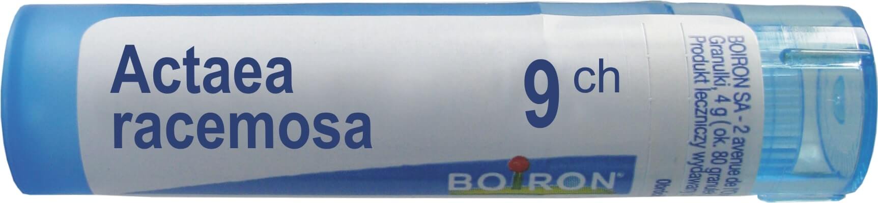 Boiron Actaea racemosa 9 CH  granulki, 4 g