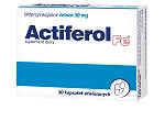 Actiferol Fe  kapsułki ze składnikami uzupełniającymi codzienną dietę w żelazo, 30 szt.