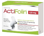 ActiFolin tabletki ze składnikami dla kobiet planujących ciążę i w ciąży, 90 szt.