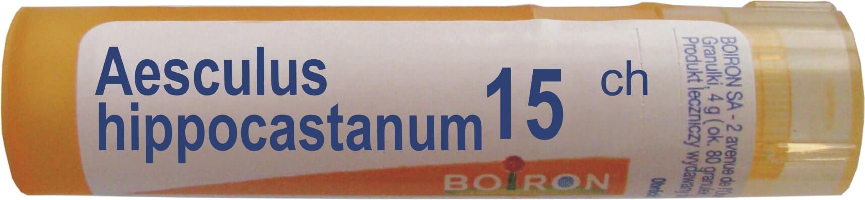 Boiron Aesculus hippocastanum 15 CH  granulki, 4 g