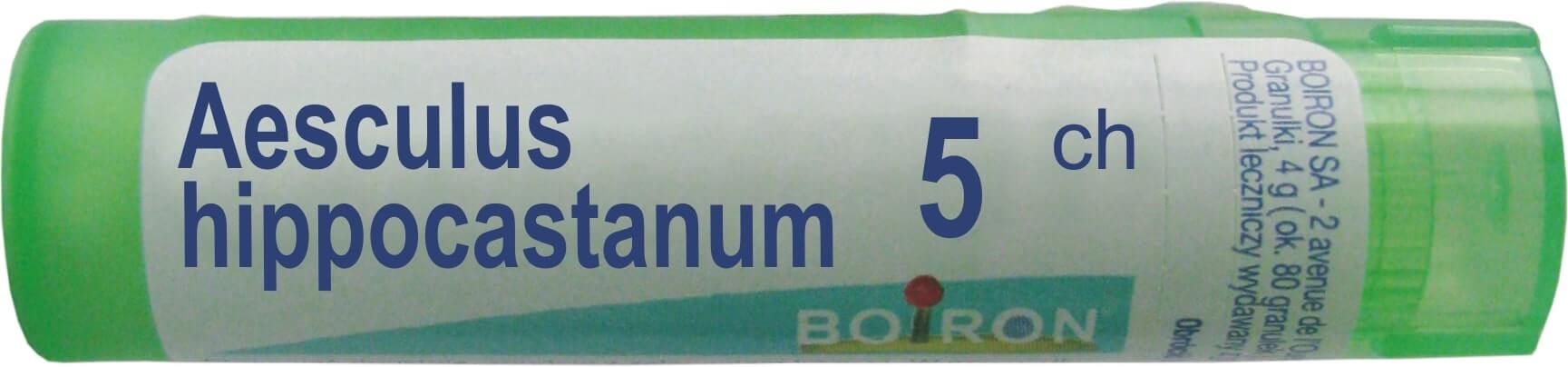Boiron Aesculus hippocastanum 5 CH  granulki, 4 g
